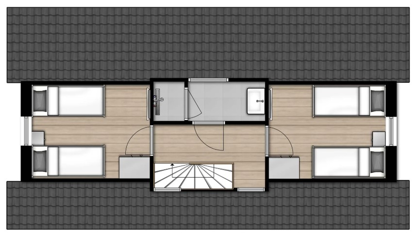 Second floor layout
