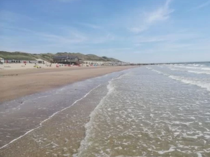 Dishoek beach and the North Sea